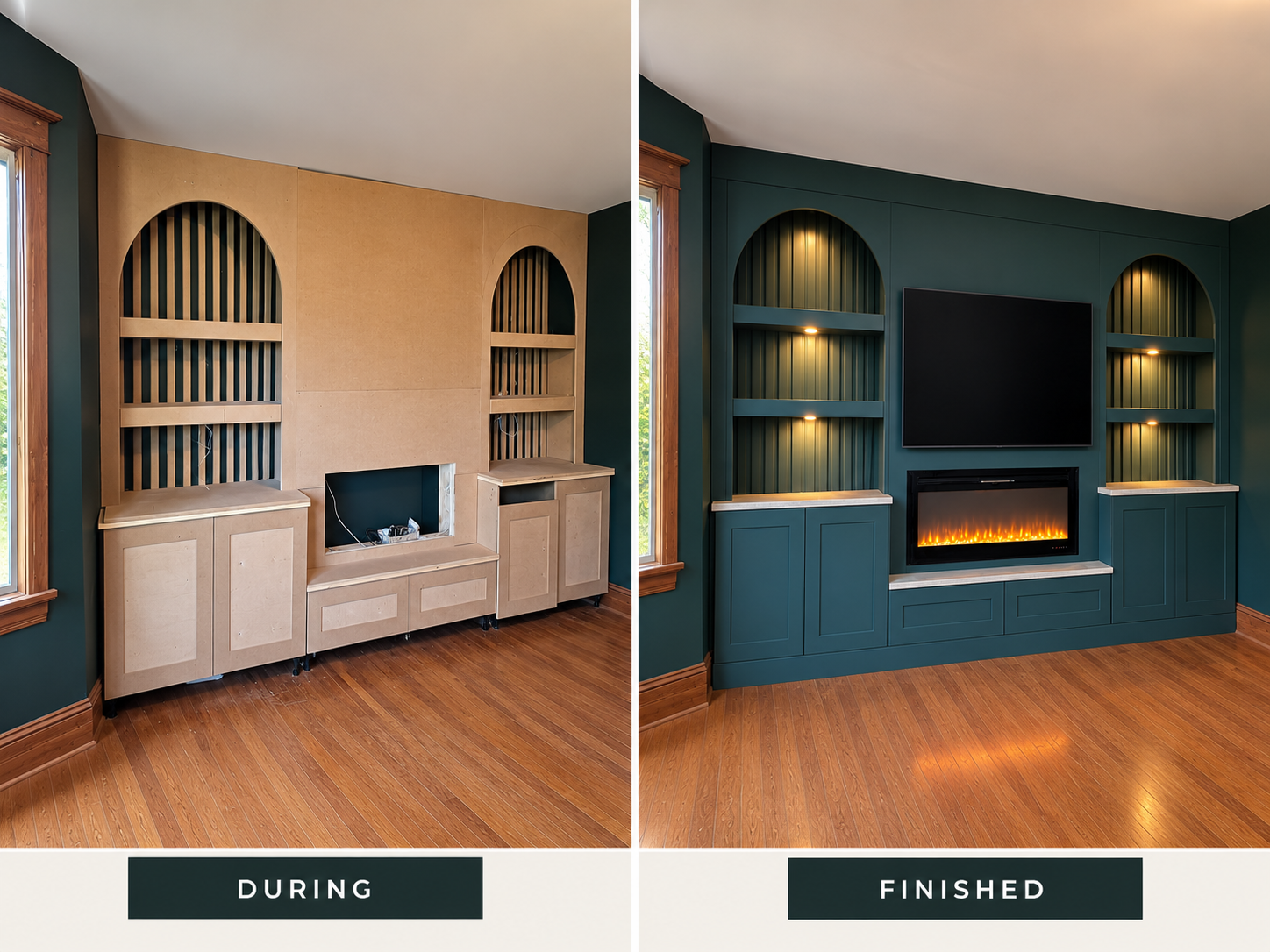 Bespoke Media Wall — Prince Edward Island